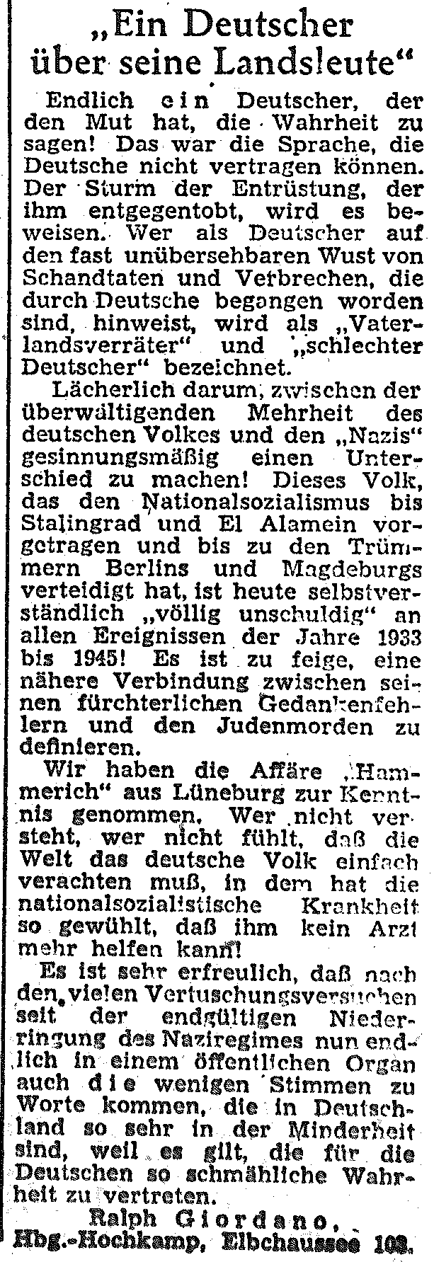 Neue Hamburger Presse, 19.01.1946