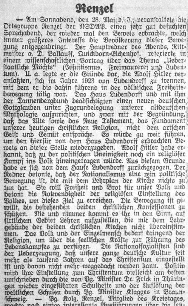 Pinneberger Tageblatt, 13.06.1932