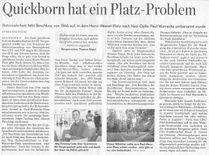 Hamburger Abendblatt, Regionalausgabe Pinneberg, 28./29.05.2014