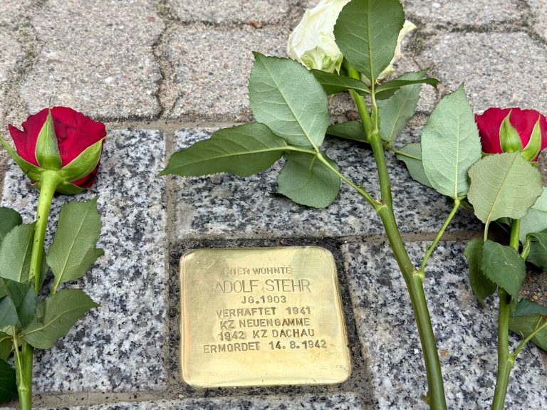 Stolperstein für Adolf Stehr